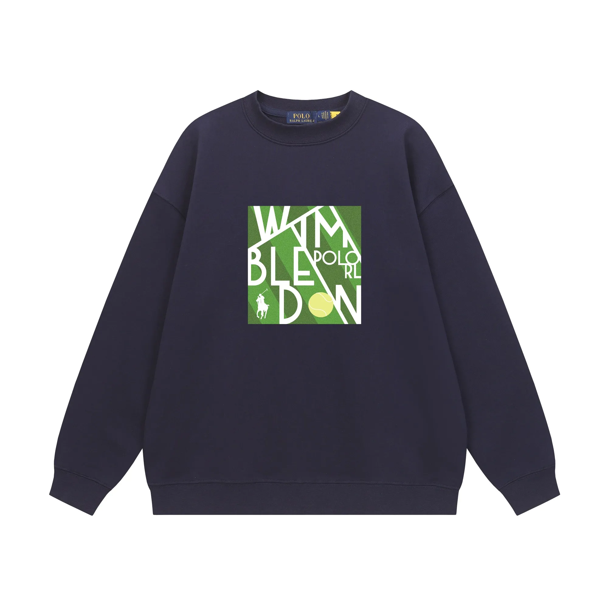 P200 Long-term stock] RalphLauren/Ralph Lauren 2025 autumn and winter new bear letter print 420g heavy large terry sweatshirt Ralph Lauren's age-reducing item, the coat fabric is made of 85% cotton ➕15% polyester, which not only retains the softness, comfort and breathability of cotton, but also adds the wear resistance and wrinkle resistance of polyester fiber, making the clothes more durable and easy to care for. Even in slightly cooler weather, you won't feel stuffy when wearing it. This kind of fabric has a natural crisp feel and is not easy to pill or deform. The bear on the chest is printed with English letters. It is full of color, full of three-dimensionality, and lifelike, adding a bit of liveliness and interest to the whole sweatshirt. There is no pressure to dress, regardless of age or gender. Complete accessories! Color: black, white, navy blue, light floral gray Size: M-L-XL-XXL